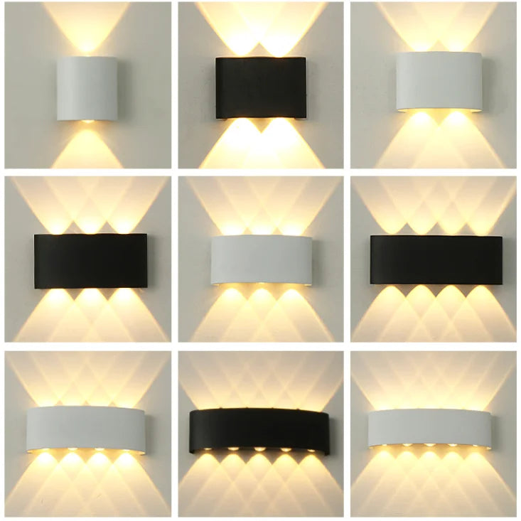 Waterproof IP65 LED Wall Outdoor/Indoor Aluminum Lamp