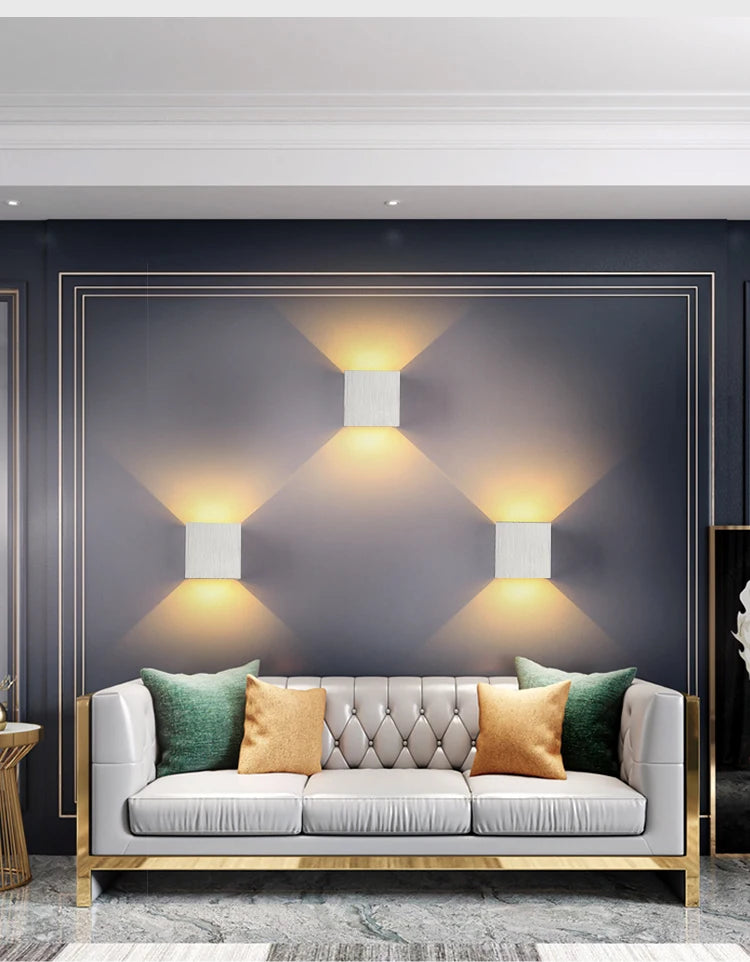 6W Up and Down LED Wall Lamps