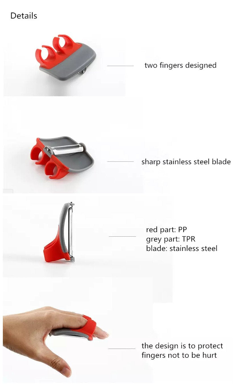 Stainless Steel Vegetable/Fruit Hand Peeler