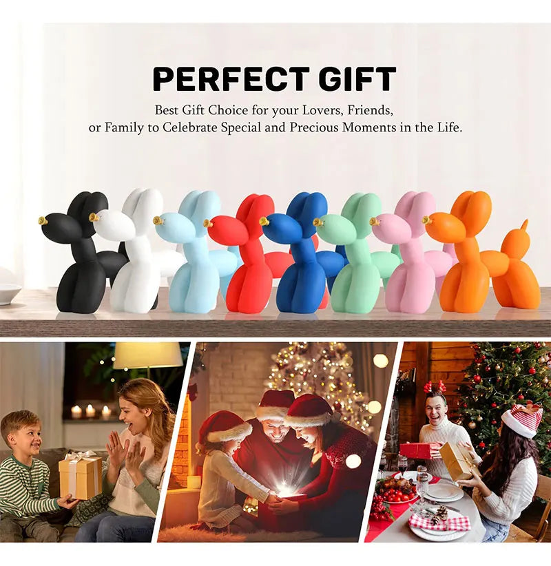 Balloon Dog Figurines