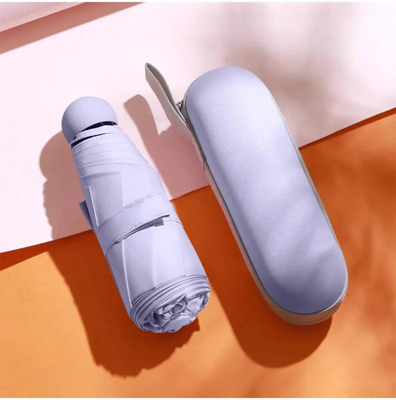 Small and Portable Capsule Umbrella & Sunshade