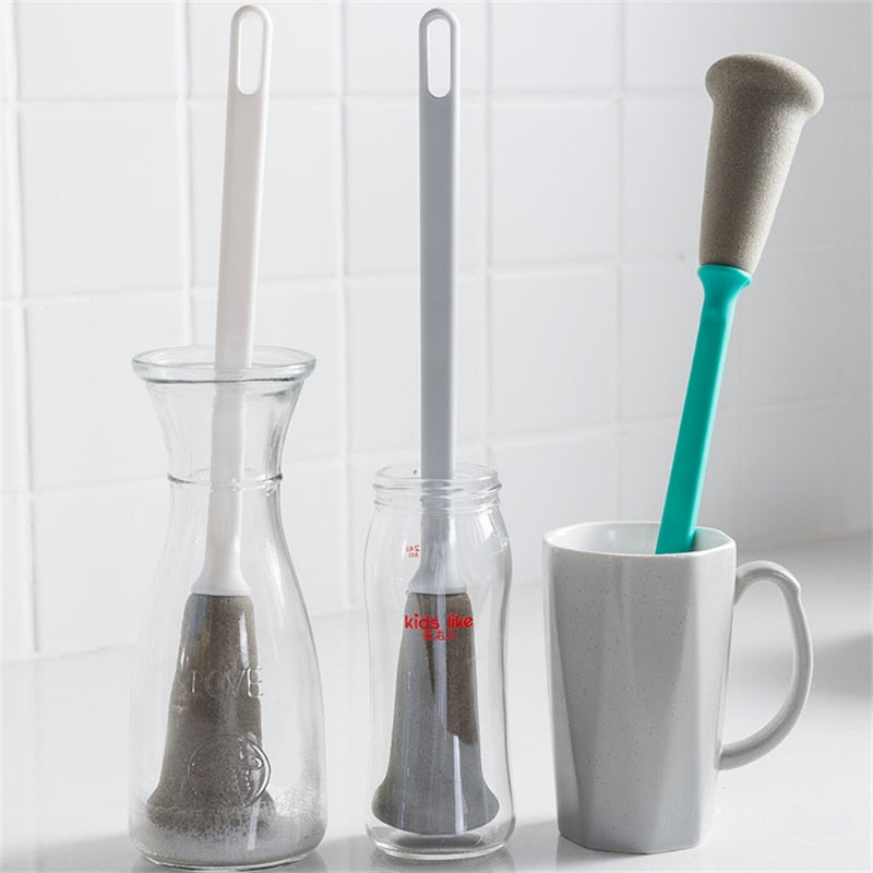 Long Handle Cleaning Sponge Brush