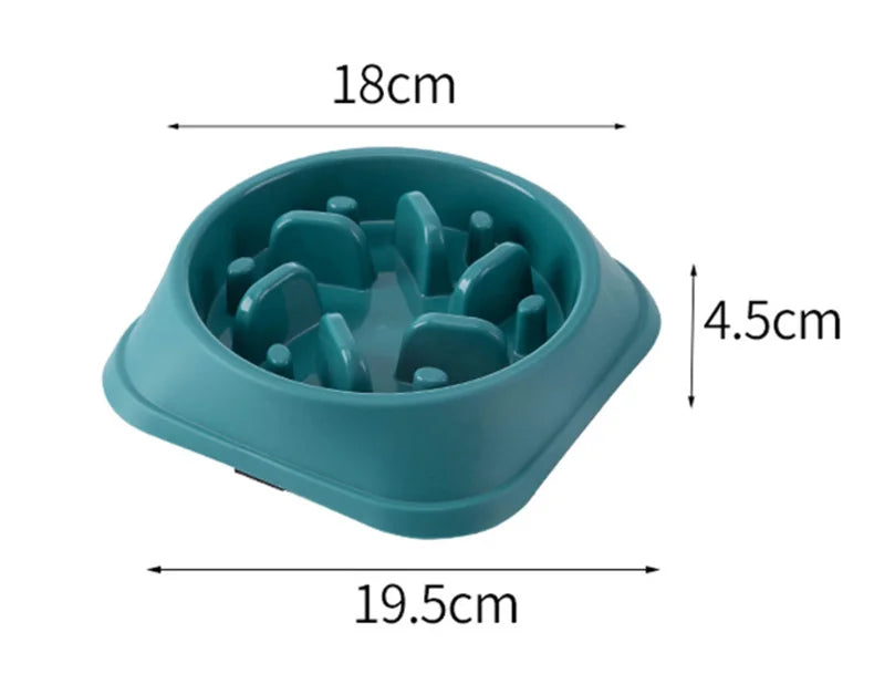 Pet Slow Feeder Food Bowl