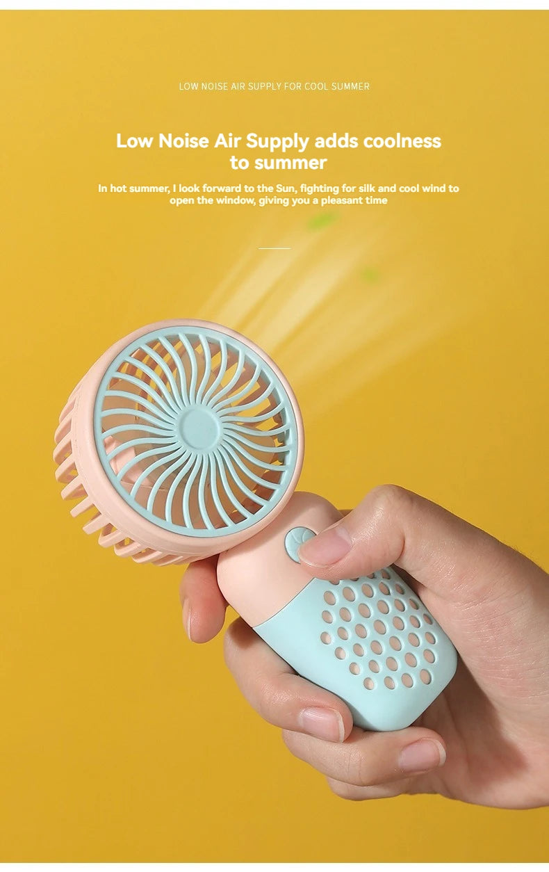 Portable Mini Pocket USB Charging Fan