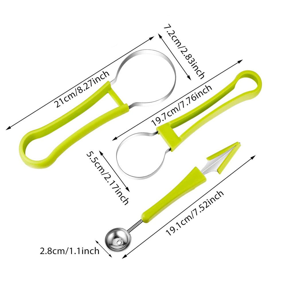 4 in 1 Fruit Cutter Scoop/Carving Knife/ Dig & Separator
