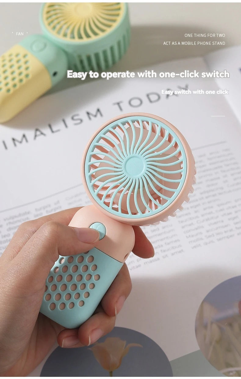 Portable Mini Pocket USB Charging Fan