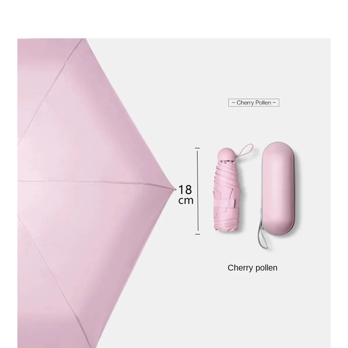 Small and Portable Capsule Umbrella & Sunshade