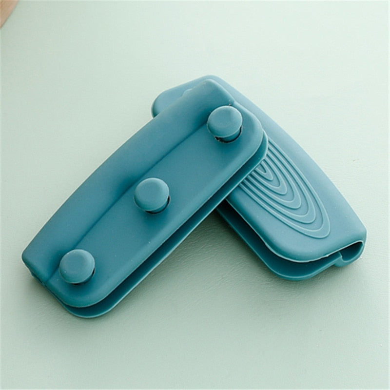 1 Pair of Silicone Anti-Scalding Non-Slip Handles