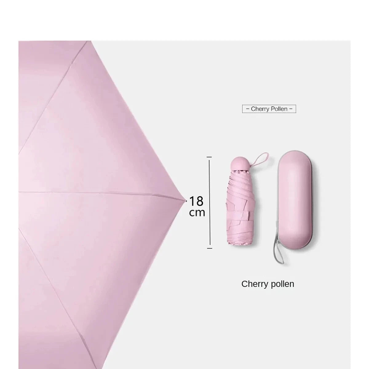 Small and Portable Capsule Umbrella & Sunshade