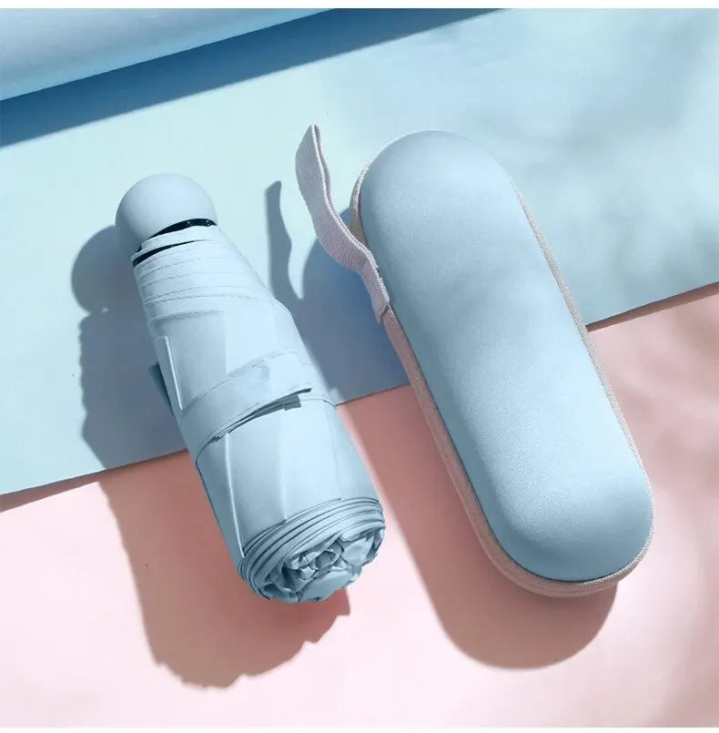 Small and Portable Capsule Umbrella & Sunshade