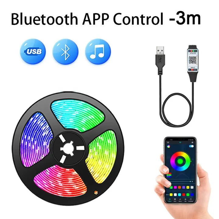 5M Smart Application Remote Control Led Strip Changing Color