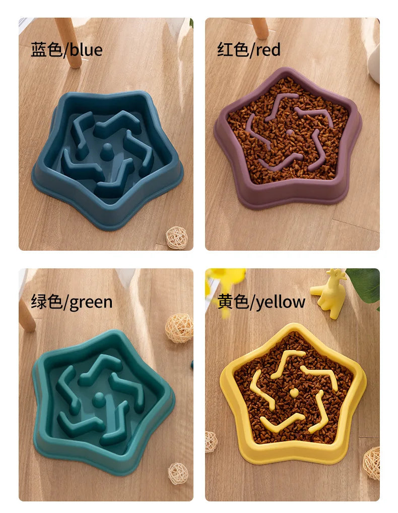 Pet Slow Feeder Food Bowl