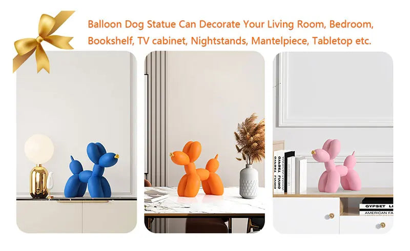 Balloon Dog Figurines