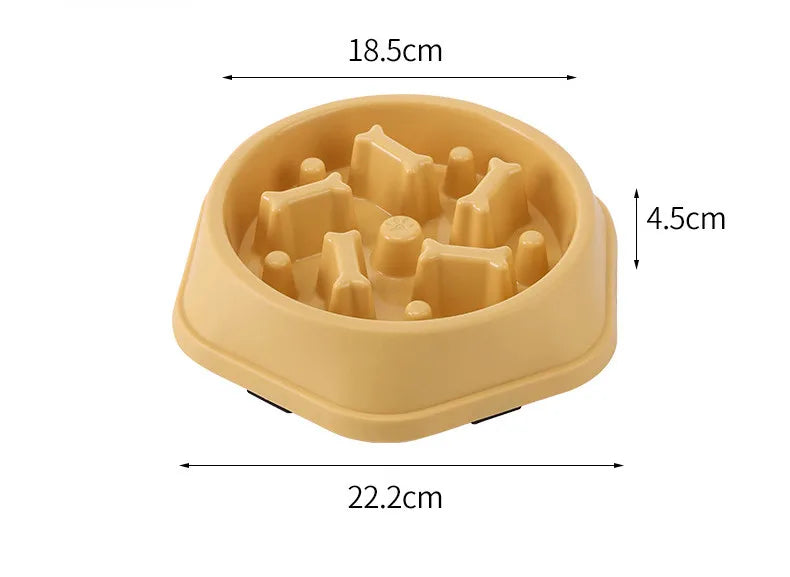 Pet Slow Feeder Food Bowl