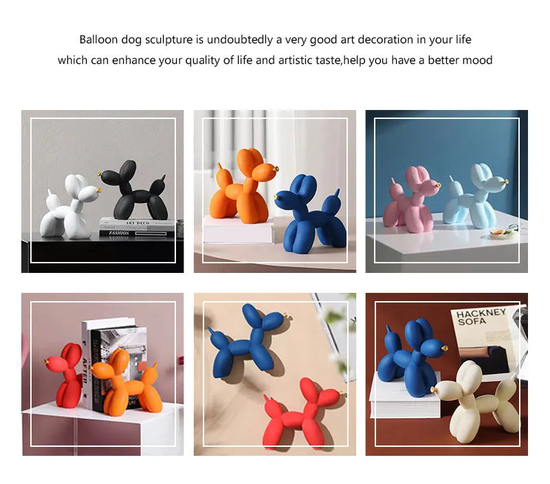 Balloon Dog Figurines