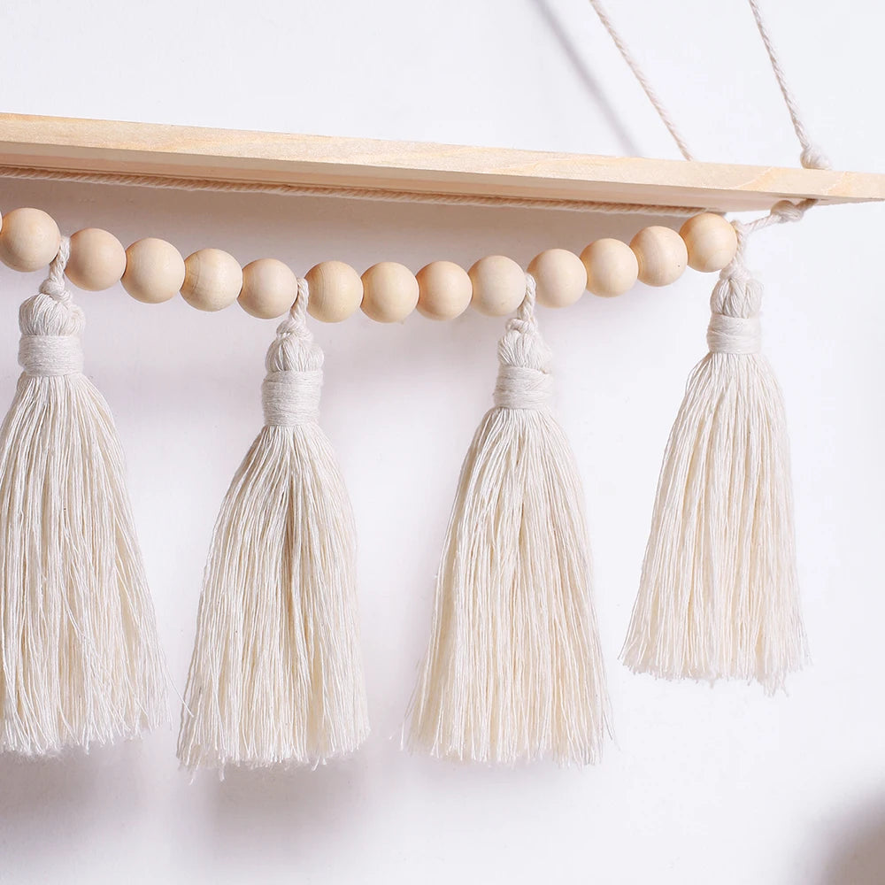 Wall Hanging Shelf Boho Home Decor