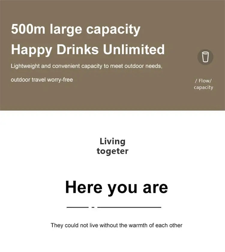 Grey 500 ML Covered Coffee Cup