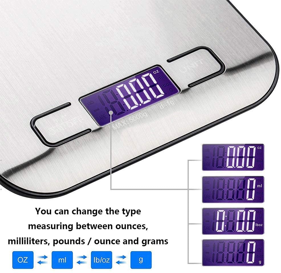 Stainless Steel Electronic Digital Food Scale