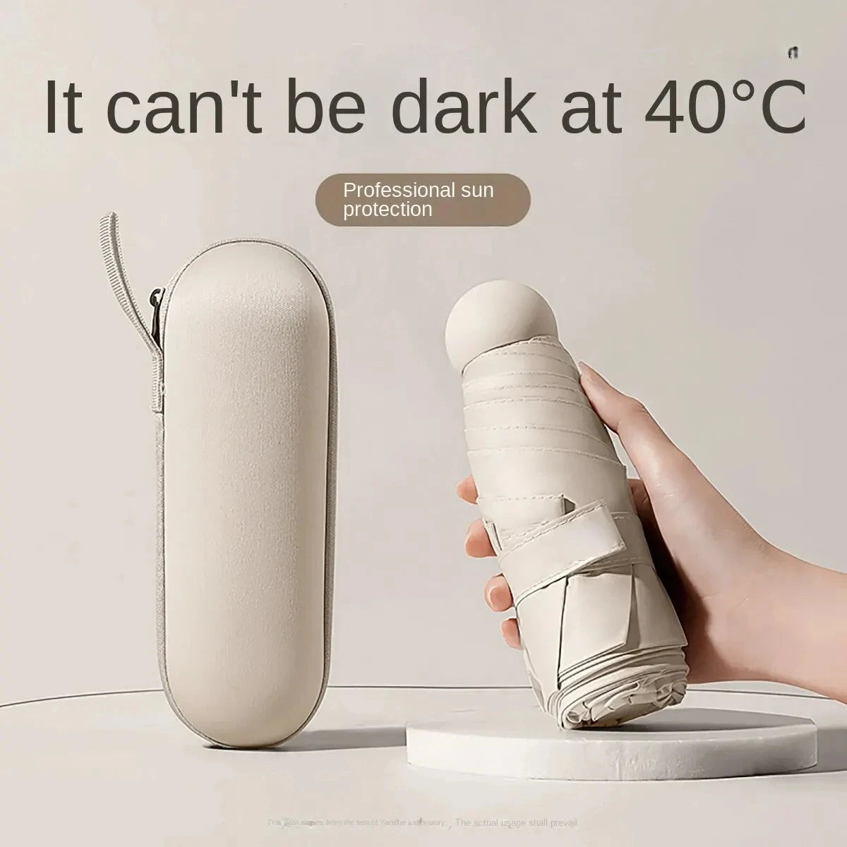 Small and Portable Capsule Umbrella & Sunshade