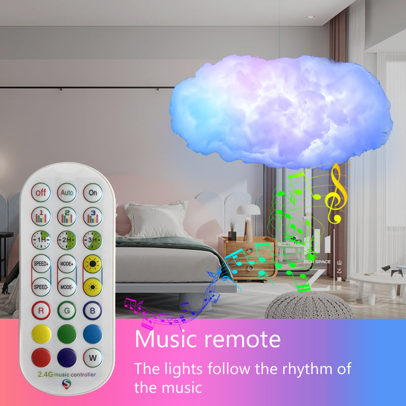 USB Ambient Cloud Light APP Control Music