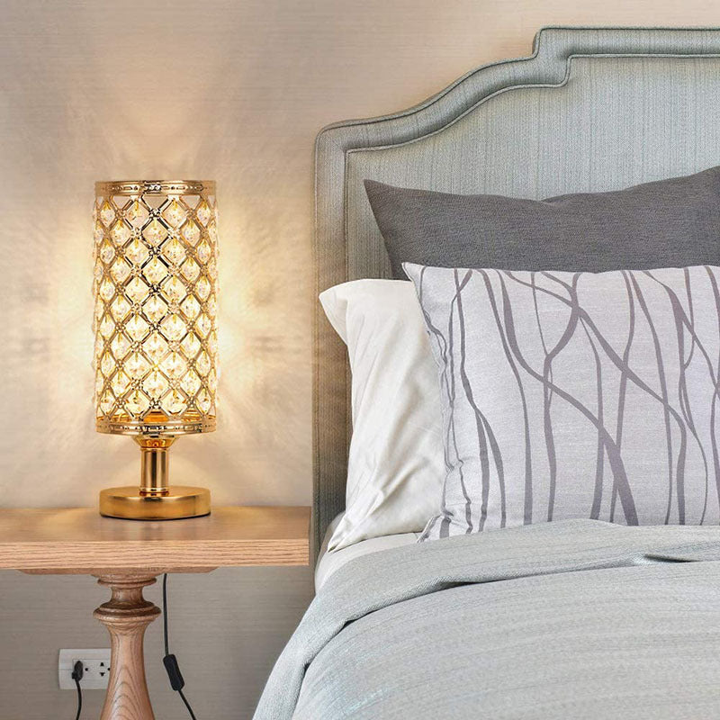 Crystal Table Lamp With Stylish Decoration