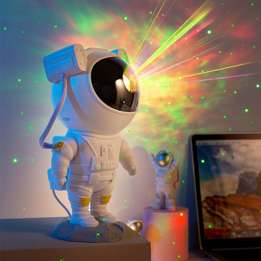 Astronaut Galaxy Sky Projector Nightlight USB Table Lamp