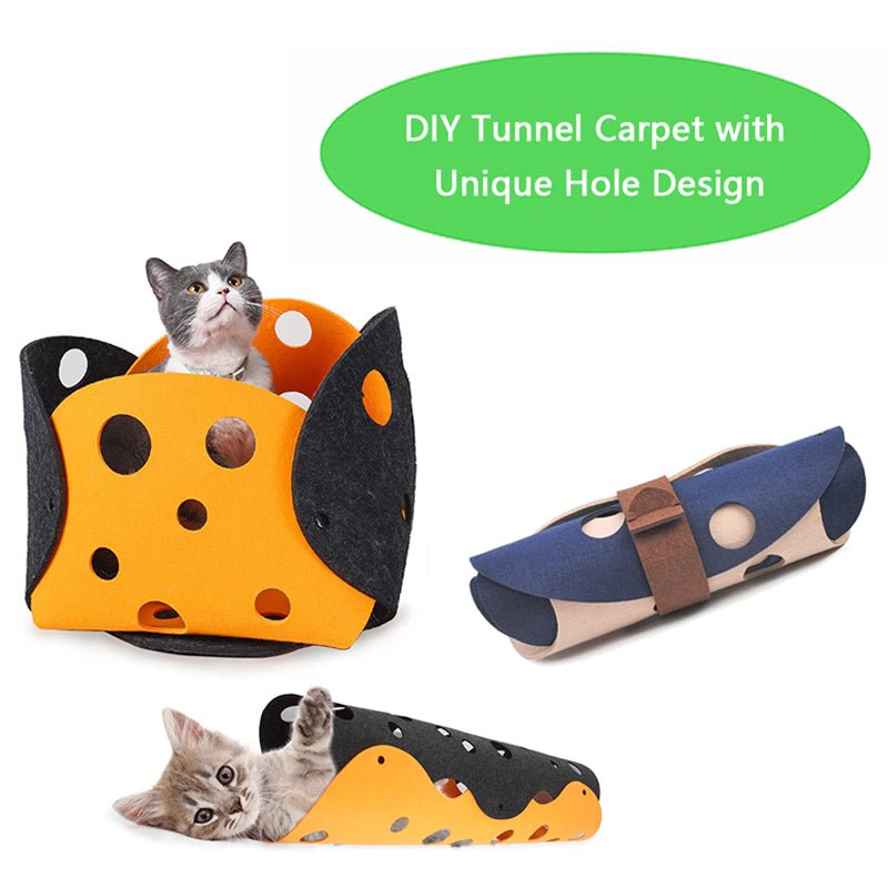 Cat Tunnel Deformable Toy