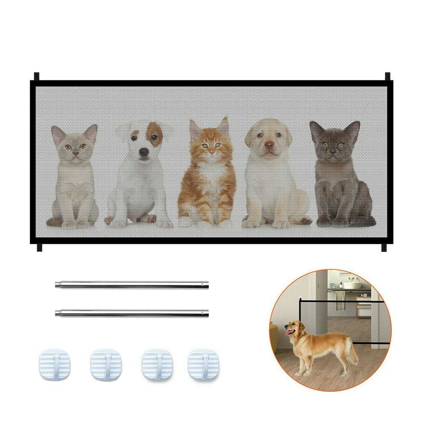 Pet Safety Enclosure Mesh Fence