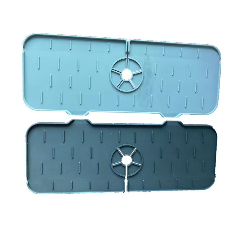 Kitchen Silicone Faucet Absorbent Sink Mat