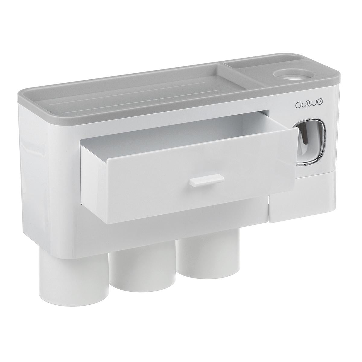 Non-marking Hanging Magnetic Toothbrush Holder