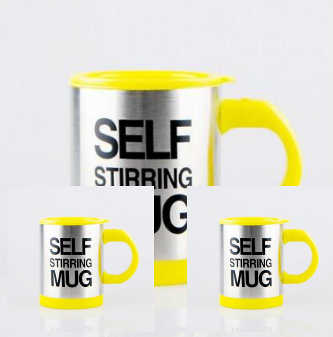 Automatic Self Stirring Stainless Steel Magnetic Coffee Mug