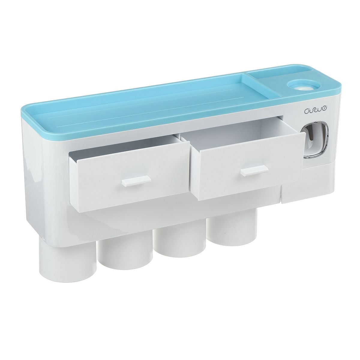 Non-marking Hanging Magnetic Toothbrush Holder
