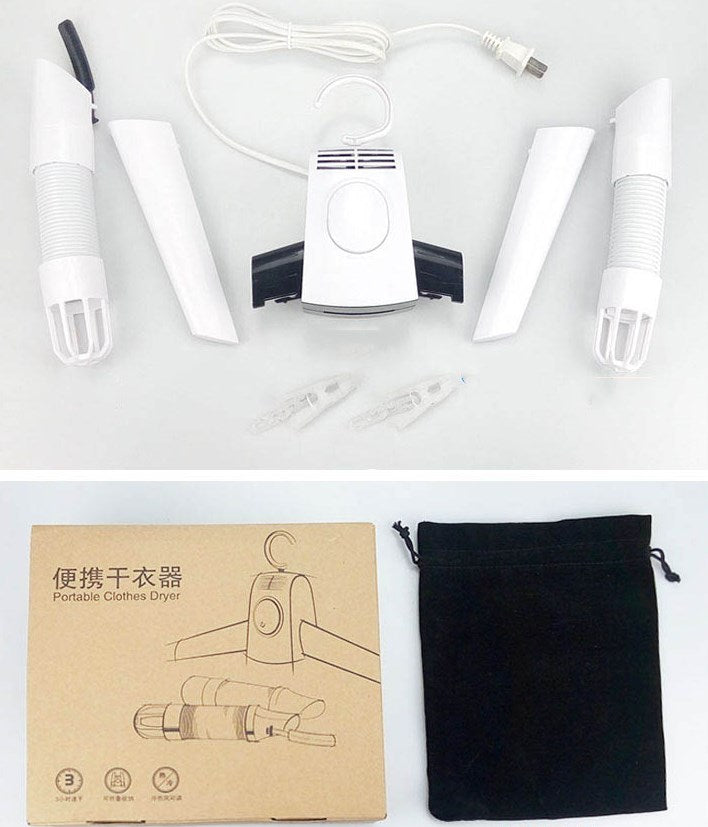 Portable & Foldable Electric Clothes/Shoes Dryer Machine