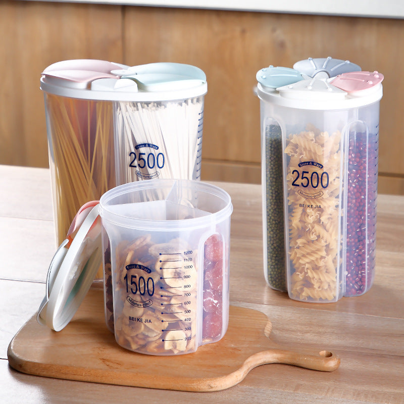 Healthy Dry Food Transparent Containers Storage Tank