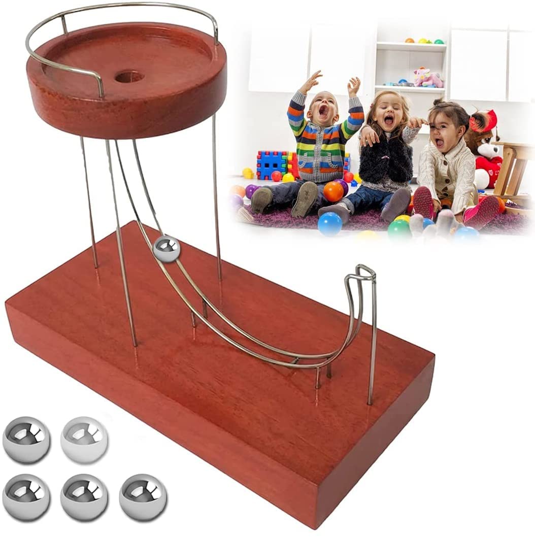 Perpetual Marble Machine Kinetic Art Motion