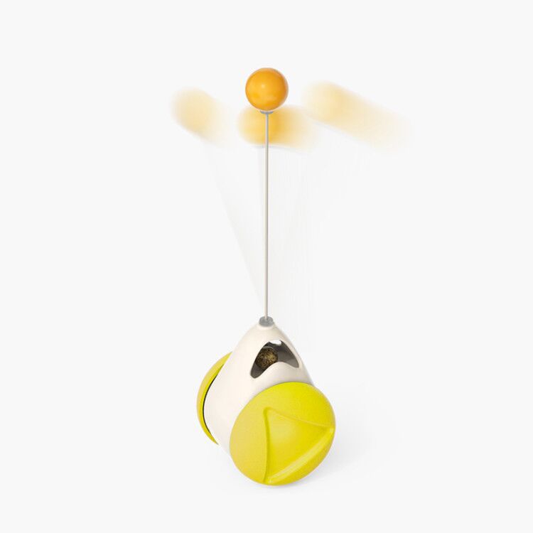 Multi-Function Cat Rotating Windmill Itch/ Scratching/ Teeth Shining Toy