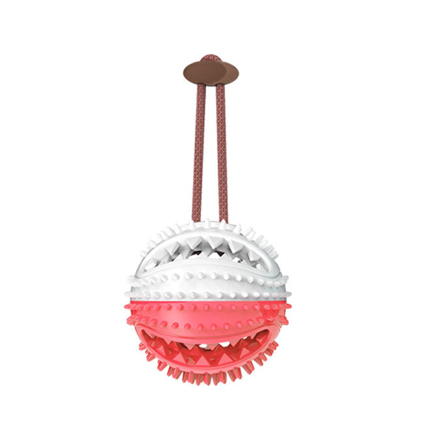 Dog Silicon Suction Cup Tug Ball Toy