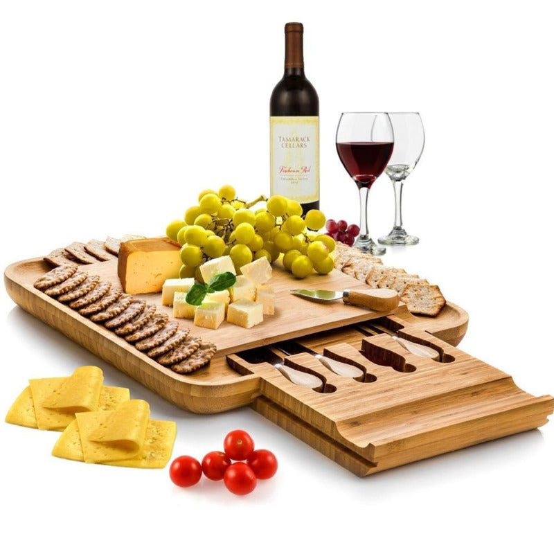 Multipurpose Cutting Board With Knife Drawer