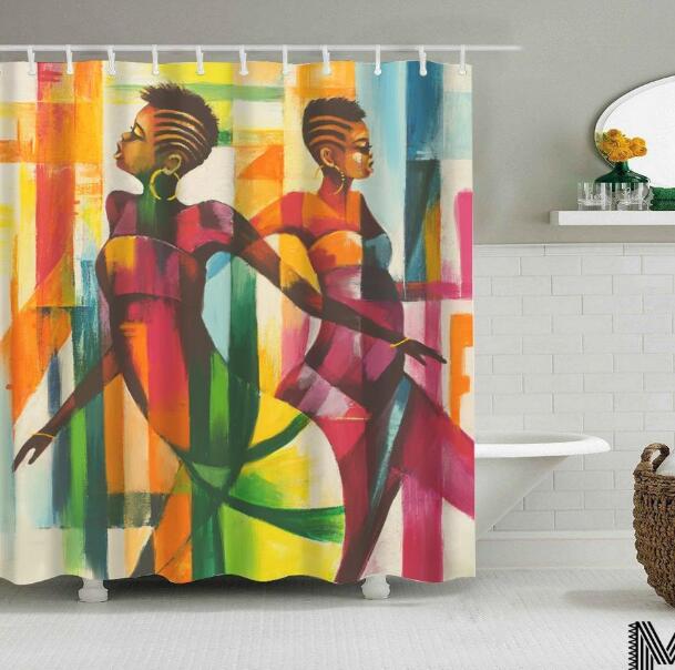 Art Design Graffiti Shower Curtains