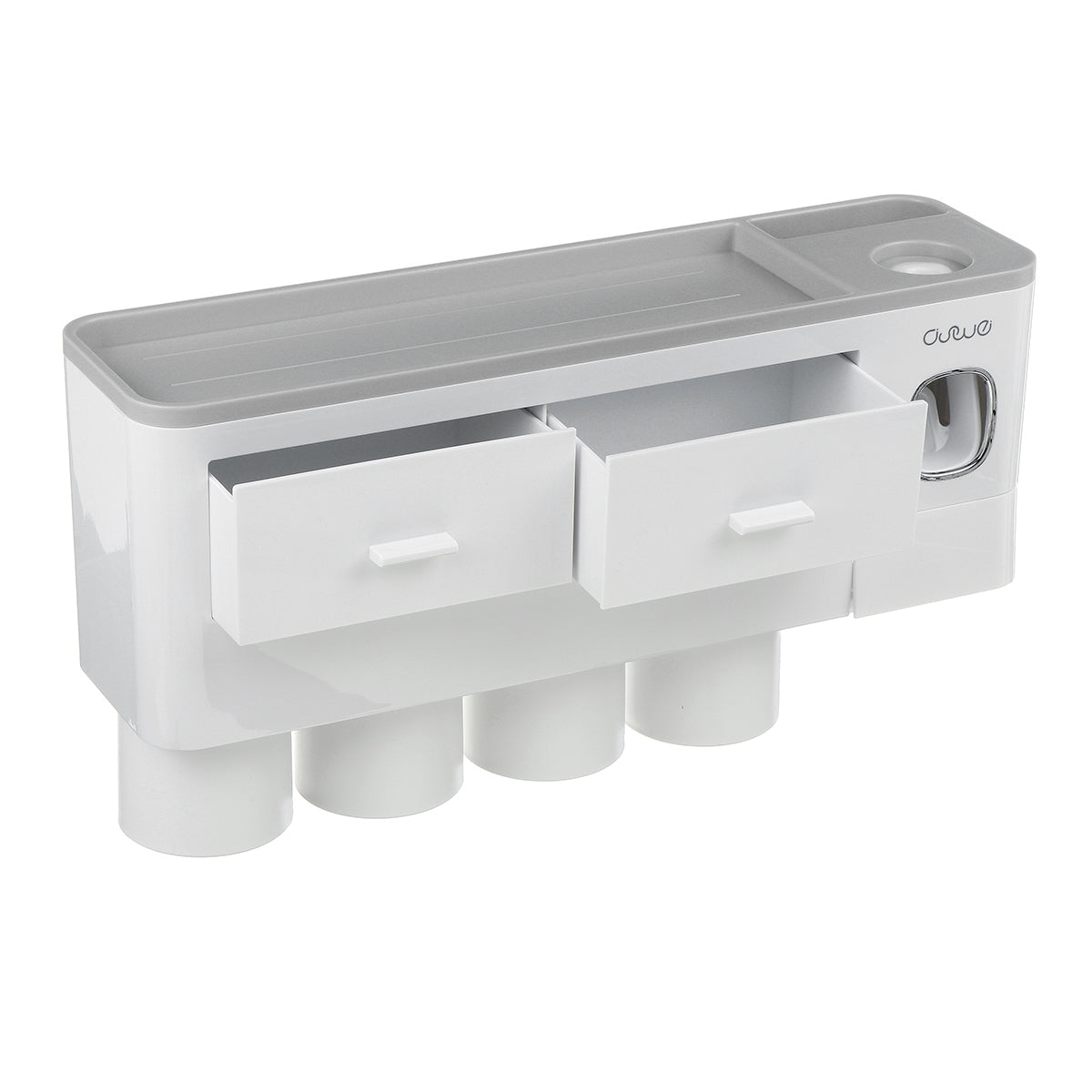 Non-marking Hanging Magnetic Toothbrush Holder