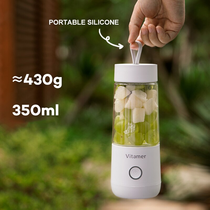 350 ML Portable Electric USB Rechargeable Blender/Juicer