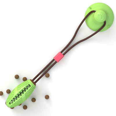 Dog Silicon Suction Cup Tug Ball Toy