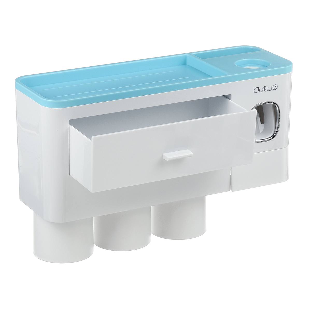 Non-marking Hanging Magnetic Toothbrush Holder