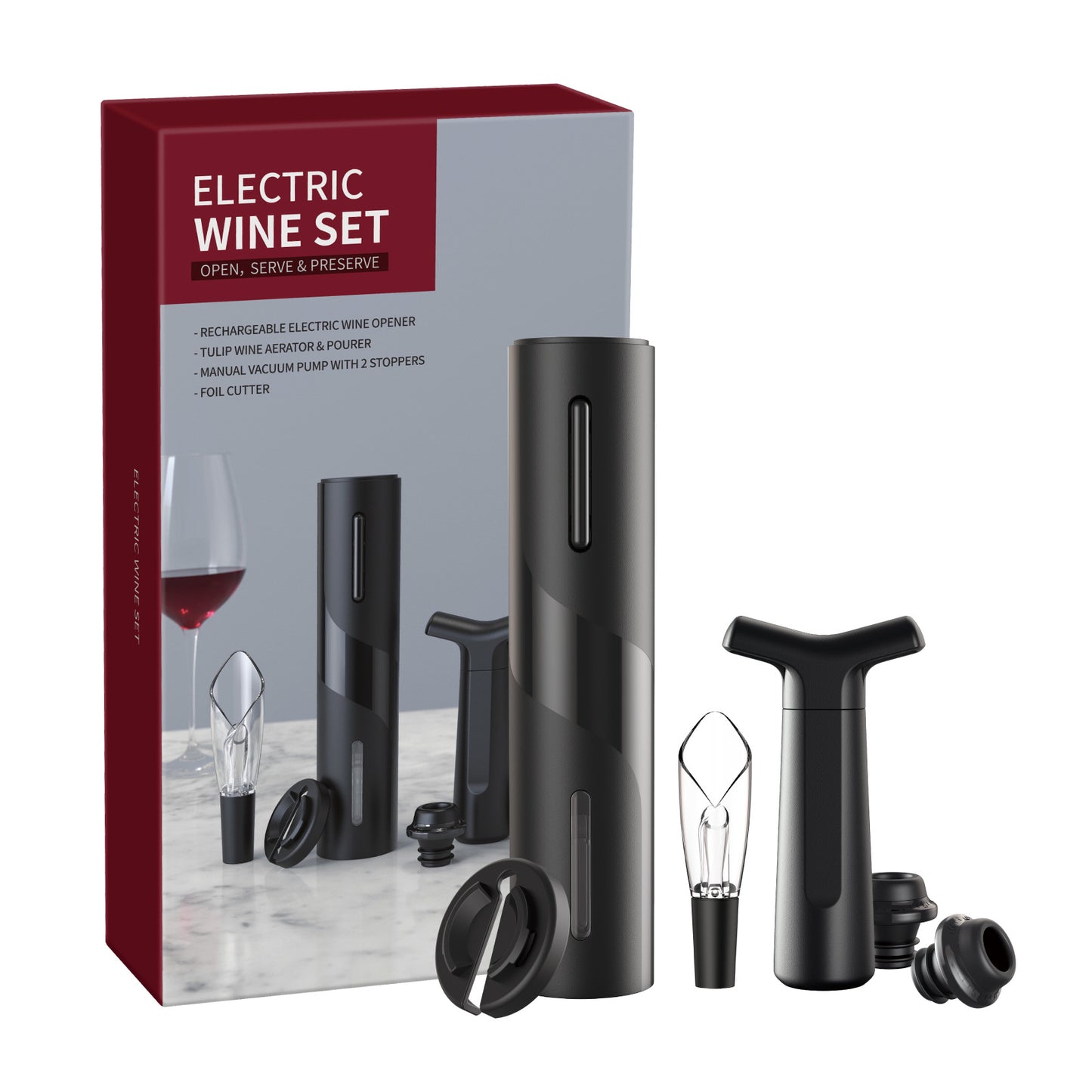 Electric Wine Opener Corkscrew Automatic