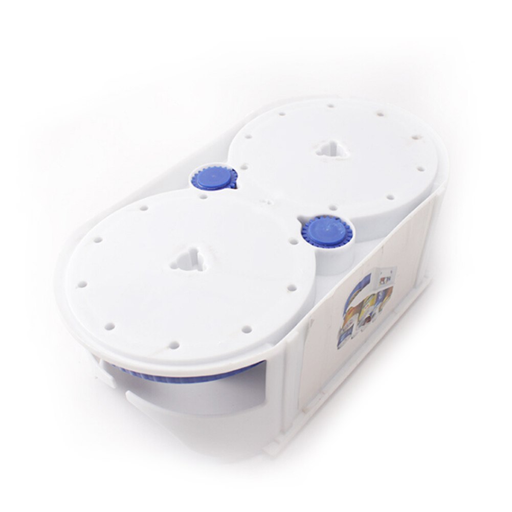 Double Roller Rotating Storage Box