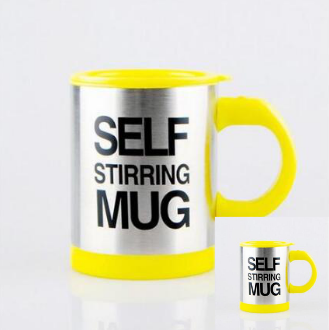Automatic Self Stirring Stainless Steel Magnetic Coffee Mug