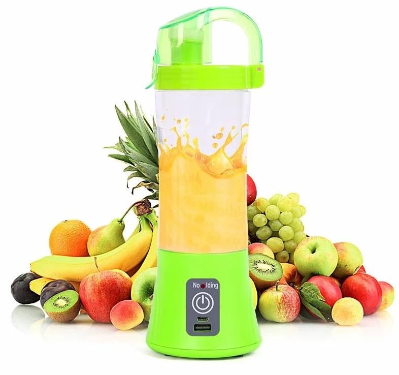 Portable Electric USB Rechargeable Fruit Juicer/Smoothie Maker Blender