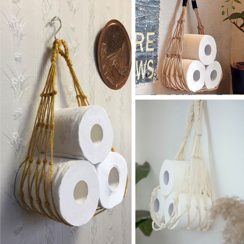 Paper Roll Cotton Rope Storage