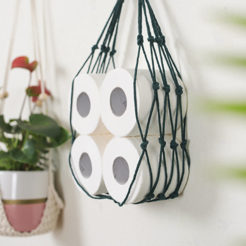 Paper Roll Cotton Rope Storage