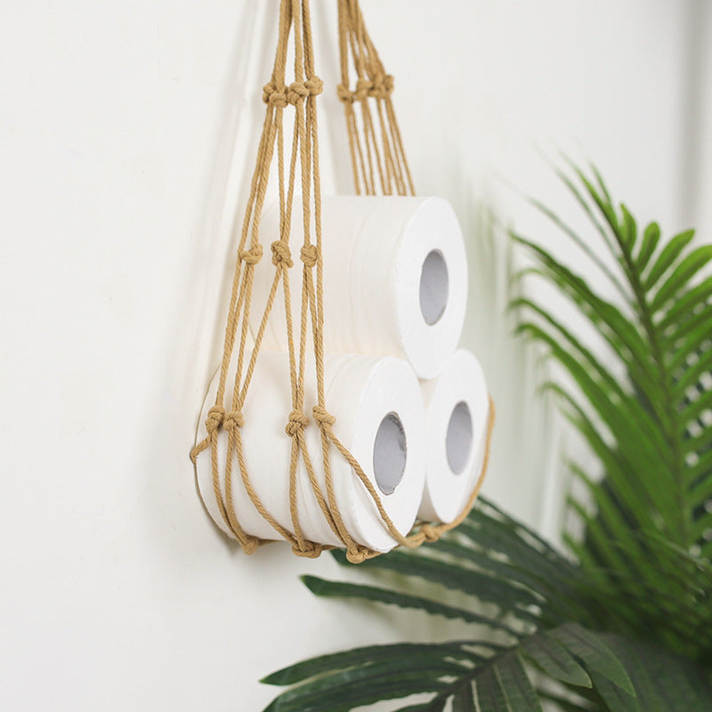 Paper Roll Cotton Rope Storage